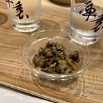 立ち呑み　庫裏 - しじみ山椒　100円