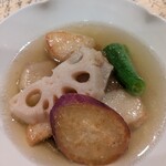 ぎおん 阪川 - グジと野菜