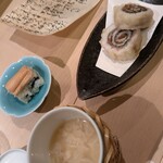 ぎおん 阪川 - お付きだしの3品