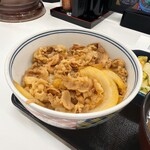 吉野家 - 朝牛小盛つゆだく　お新香セット　519円