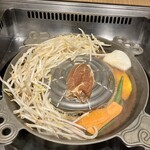 松尾ジンギスカン - ラムたまごランチ1,250円