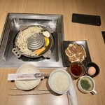 松尾ジンギスカン - ラムたまごランチ1,250円