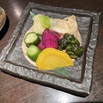 うおいちや - お漬物盛合せ