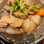 酒場 いっこまっこ - 牛すじ塩煮込み  あっさりして 美味しい