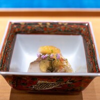 かねき - 2025.9 白いちじく酒蒸し 落花生みそ 毛蟹 あわび