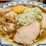 中華そば 共楽 - チャーシューワンタンメンたまご