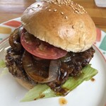 カフェドゥパンペルデュ - 信州和牛ハンバーガー