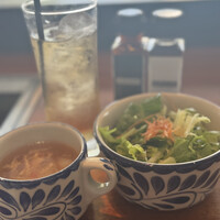 渋谷焼肉 KINTAN - サラダとスープはおかわり自由