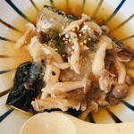 ジュタロウ - さんまのうま煮･さんま1匹分と揚げ茄子