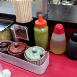 ラーメン 杉田家 - 卓上味変調味料