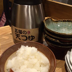 天ぷら海鮮 五福 - 天つゆ&大根おろし