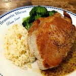 Saint Denis Cafe - ランチのポークステーキ