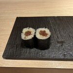 鮨 泉水 - 鉄砲…かんぴょうとわさびのコラボ！最近ハマってます！