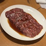 炭火焼肉ホルモン まるは - 上ハラミ