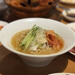 炭火焼肉ホルモン まるは - 冷麺