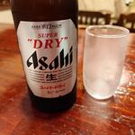 宗平 - 瓶ビールと冷え冷えグラス