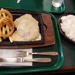 ラッキーピエロ 森町赤井川店 - ハンバーグステーキ