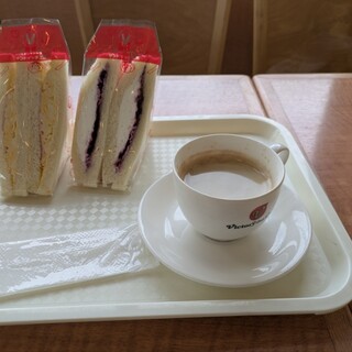 口コミ一覧 : サンドイッチ工房 victory cafe 福島西店 （ビクトリー