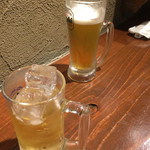 武蔵小路立ち呑み酒場 - シュワシュワ&ビールで乾杯〜♪