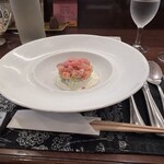 ふらんす料理　蓮 - サーモンのタルタルソース 