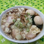 手打ち らーめん 響 - 「スタミナラーメン」大盛りに味玉２個！豪華番！！