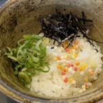 ラーメン こころ - 茶漬け飯(¥170)
