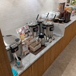 ルシアン - ご飯コーナーだし茶漬けも楽しめます