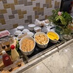 ルシアン - コロッケ、ポテト、スクランブルエッグ
