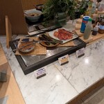 ルシアン - いかの塩辛、川魚の甘露煮、明太子