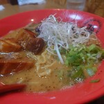 ふかがわ らぁめん道場 極 - 味噌に白髪ネギ