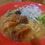 ふかがわ らぁめん道場 極 - 角煮ゴロゴロ味噌