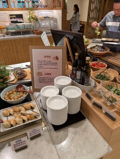 ルシアン - 山賊焼、おやき説明書き