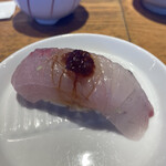 海の見えるカウンター寿司 鮨屋台 岡垣総本店 - アジ