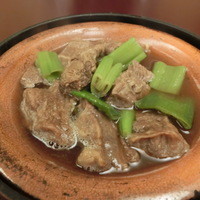 荒井屋 万國橋店 - 2014' 11/9 「牛煮込み」 １，２００円