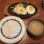 ビーノ - イタリアンハンバーグセット