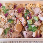 1000 - お持ち帰りの鶏飯♡具だくさんで美味しかったです♡