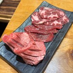 焼肉JIN - タン盛り合わせ