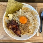 極中華蕎麦ひろた  - 「極まぜそば 小・単品」（950円）