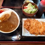 そば処 長岡屋 - カツカレー(税込1200円)