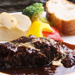 Beef cheek braised in red wine