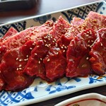 牛兵衛 - 和牛カルビ＆牛ハラミ焼肉ランチ　１８０ｇ
