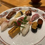 塩竈 すし哲 - すし哲物語（にぎり）4580円