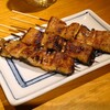 小川の魚 - 短冊