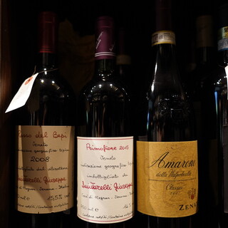 豊富なイタリアワイン