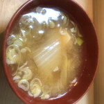 すし処 若 - 味噌汁