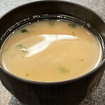 すしざんまい - 味噌汁