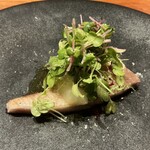 luogo - 天然鰤　紅玉　辛味大根