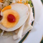 京町クロケットファミリー - 煮卵・マカロニサラダ