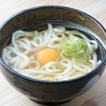 恵美須商店 - 月見うどん