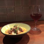 Hachihare - むかごとイカのソテー